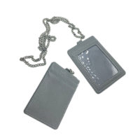 BMG1213 Leather Card Holder with Chain