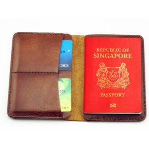 BMG1272 Genuine Leather Passport Holder