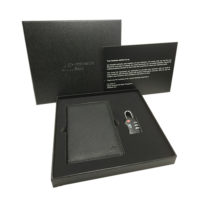 BMG1313 Passport Holder Travel Lock Gift Set