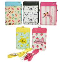 BMG1344 Assorted Card Holder w Lanyard