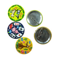 BMG1393 Embroidery Pin Badge